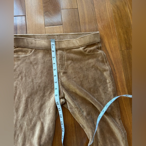 Simply Vera Vera Wang Taupe faux corduroy Pants - Picture 3 of 6